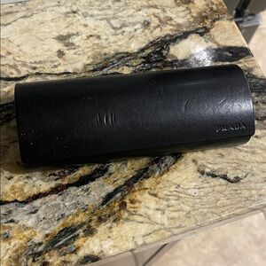 Prada Glasses Case with Glasses Cleaning Cloth